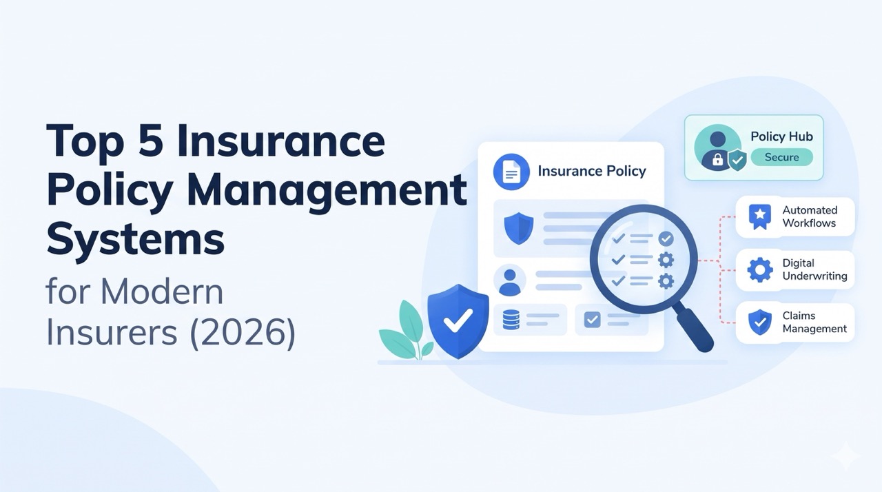 Top 5 Insurance Policy Management Systems for Modern Insurers (2026)