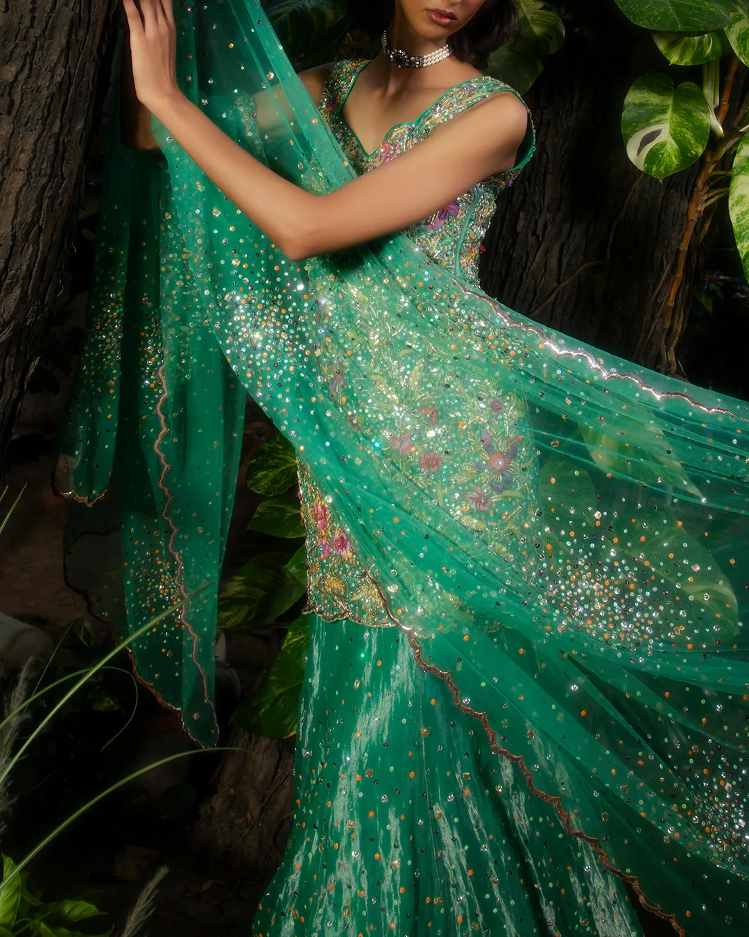 Nocturne 03 — Emerald, detail