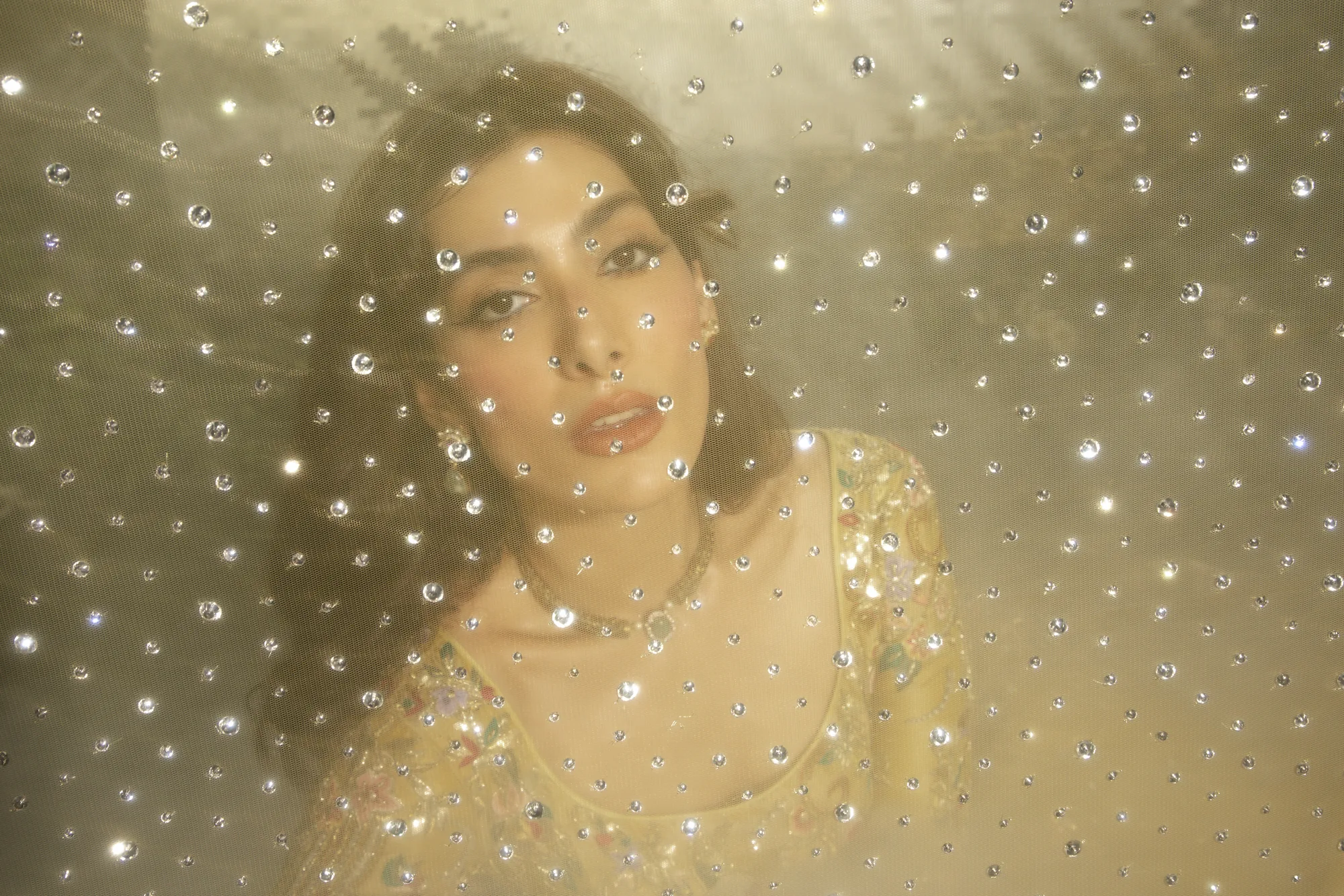 Nocturne — a portrait through the beaded veil