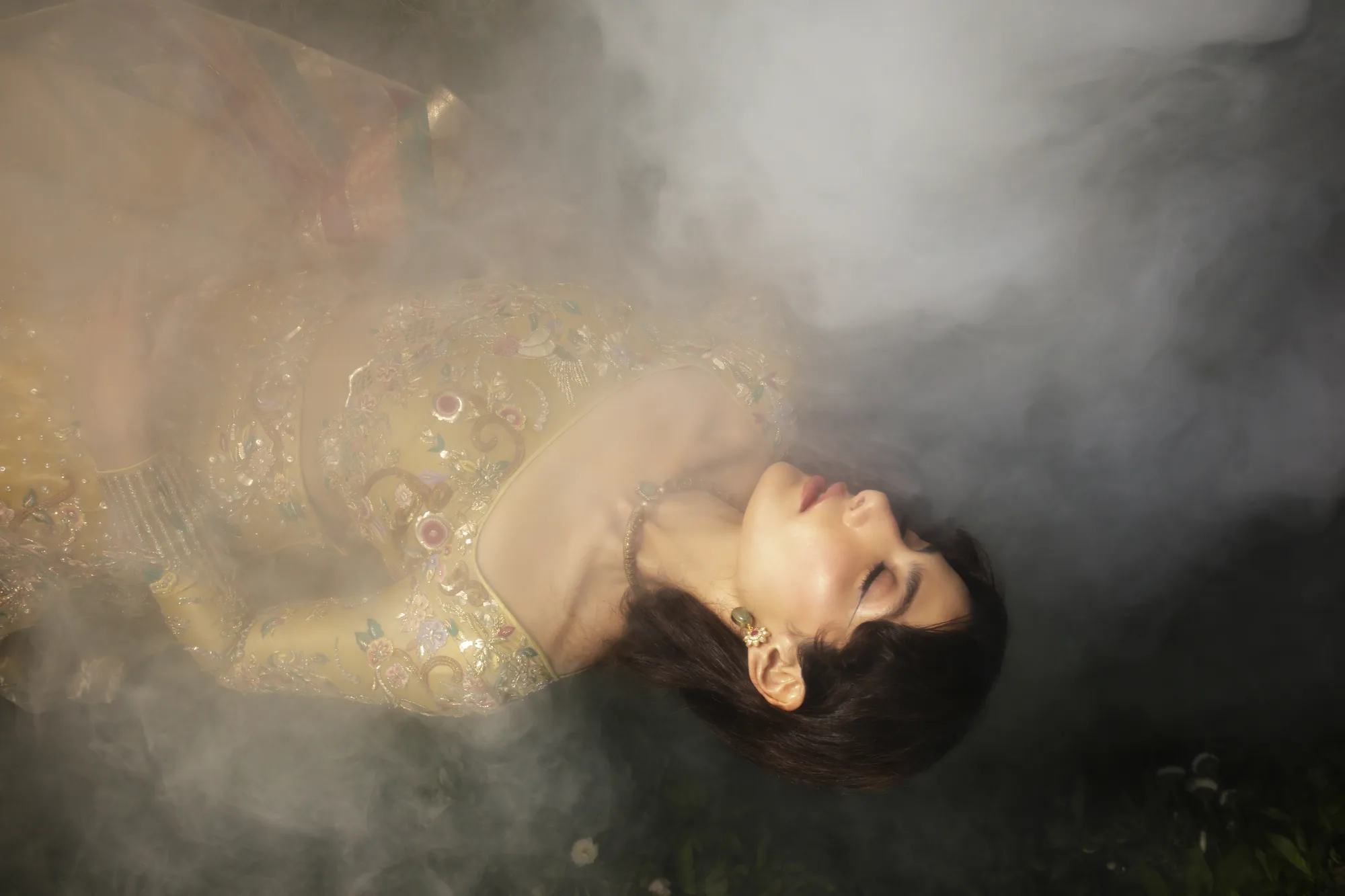 Nocturne — reclining in the mist