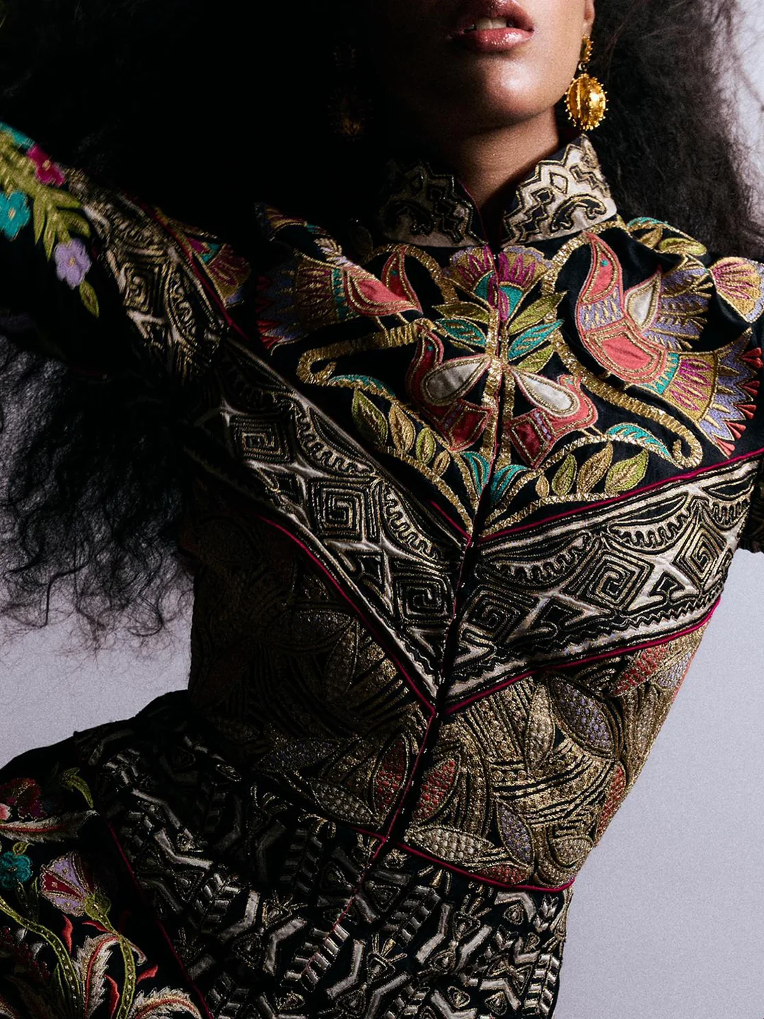 Primal 06 — Embroidered bodice