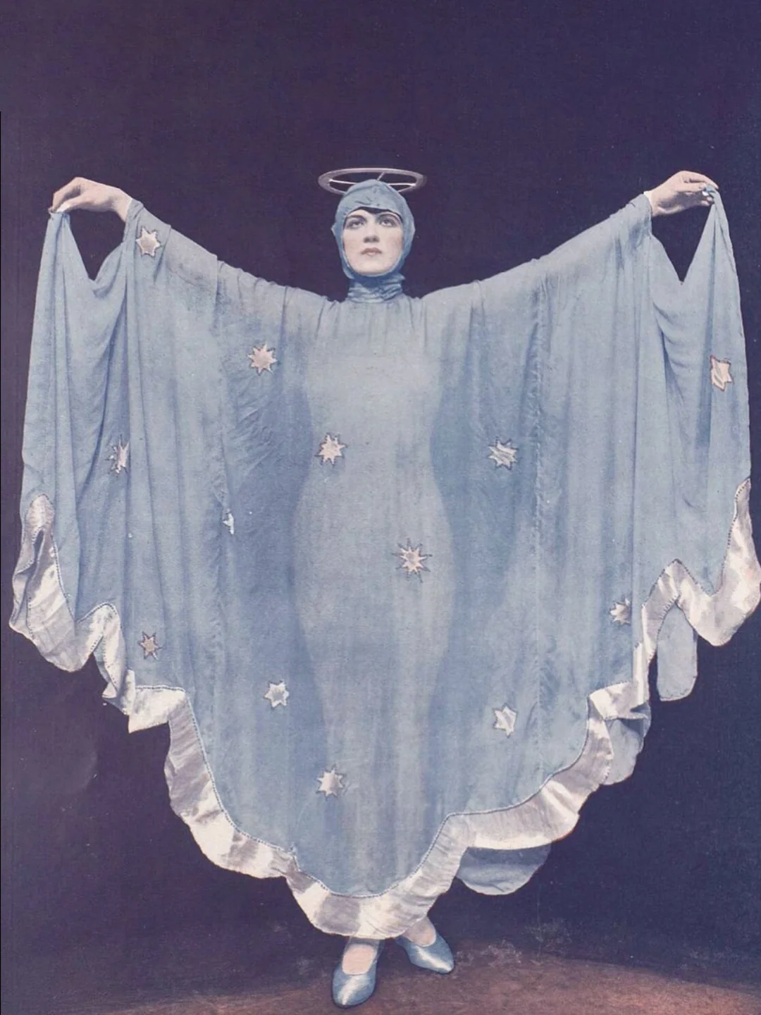 Primal 05 — A dancer, hand-tinted