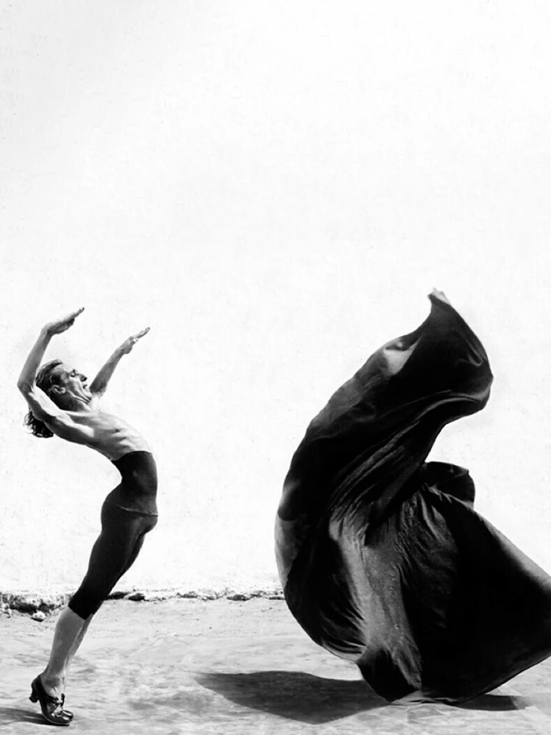 Primal 17 — A dancer and the black cloth