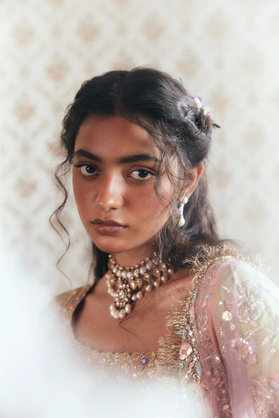 Soft Era 43 — Portrait on the damask