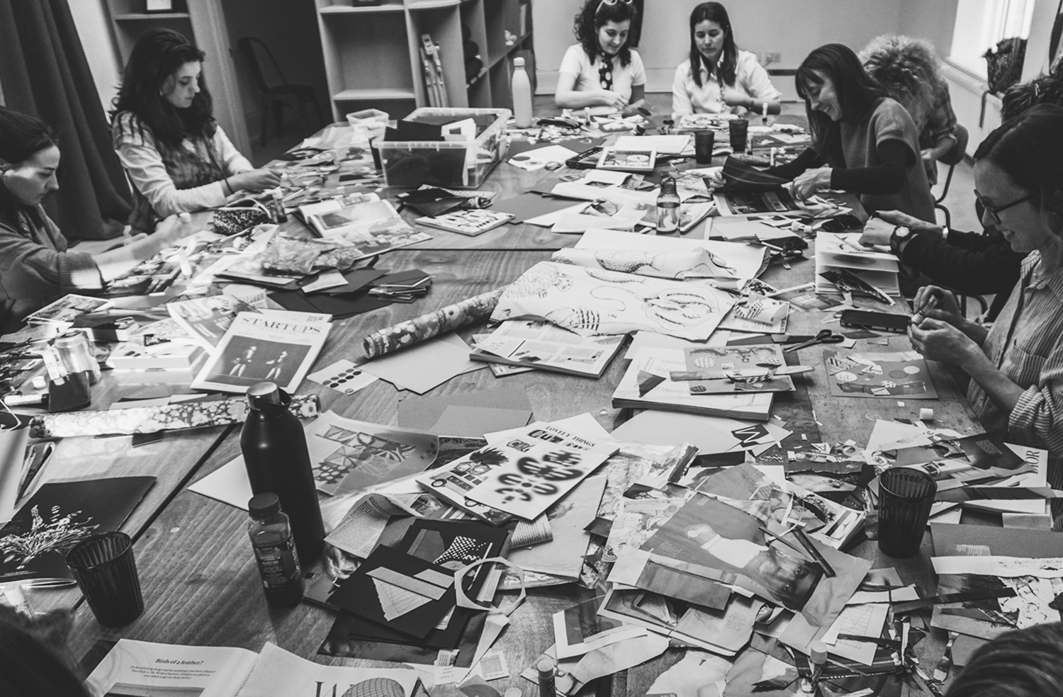 Glasgow Collage Club - Monthly creative evenings