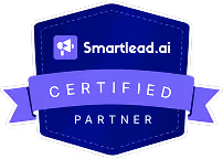 Smartlead Certified Badge for Brokr Leads