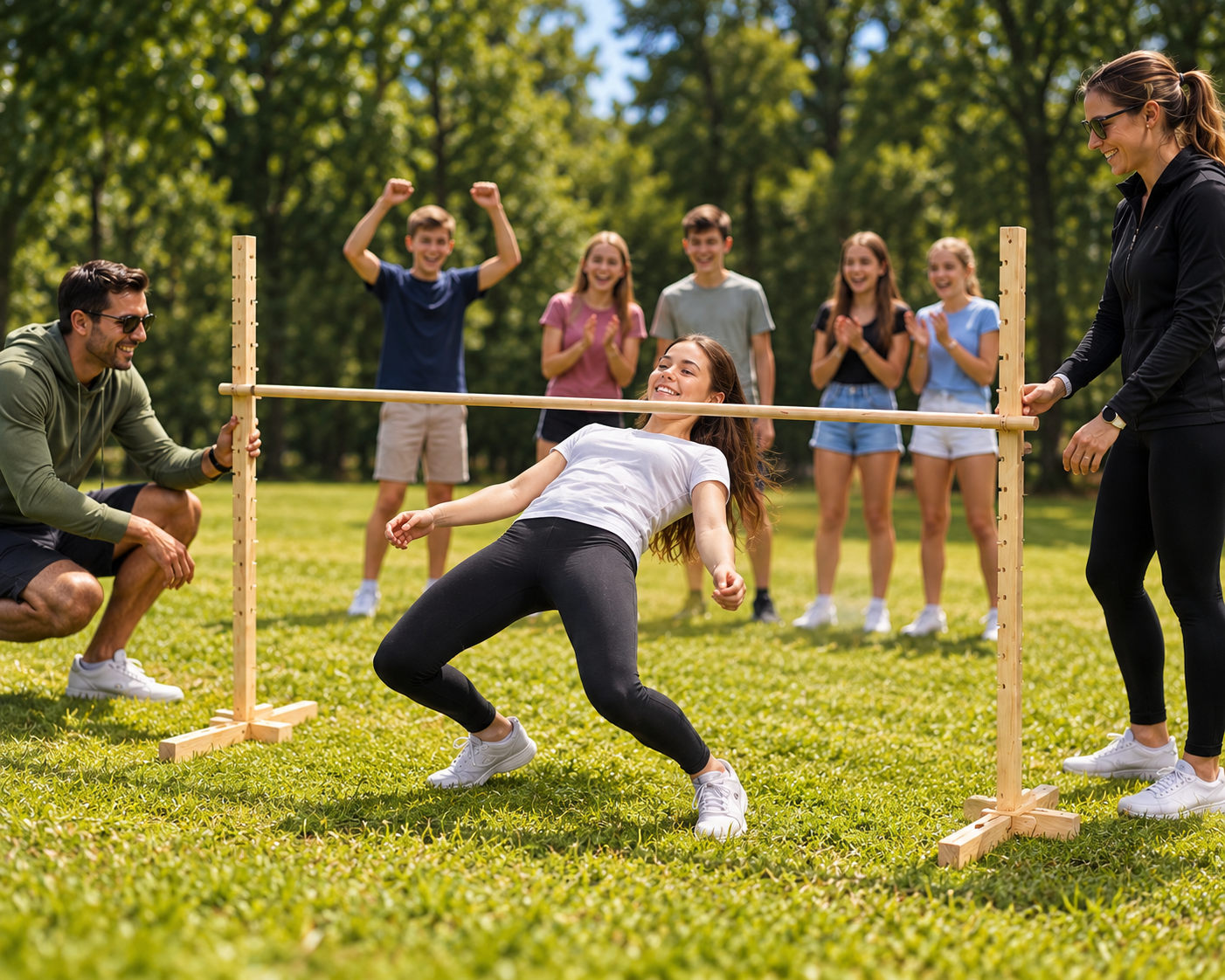 Man står vid en fotbollsbiljardplan på Bälingebadet i Uppsala – unik aktivitet som kombinerar fotboll och biljard