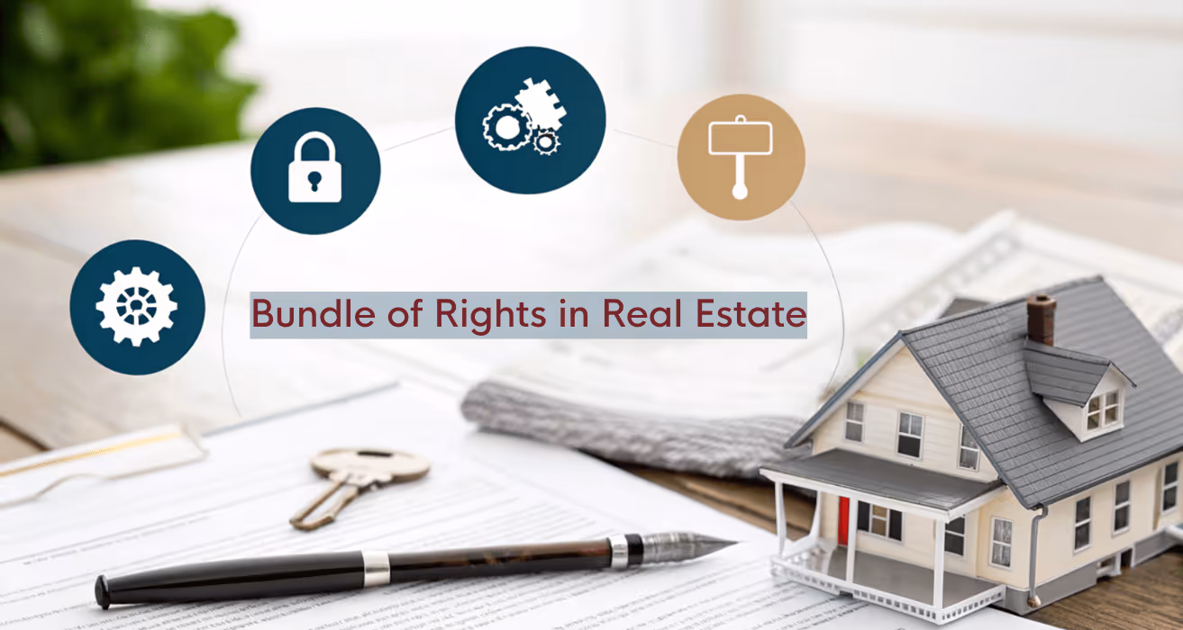 The bundle of rights grants homeowners legal powers like use, sell, lease, and exclude, but may face limits from laws and lenders.