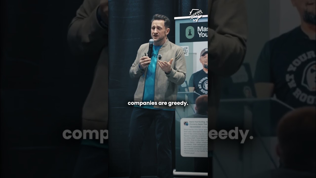 Insurance Companies Aren't Greedy—Roofers Are Just Wrong #roofing #mindset