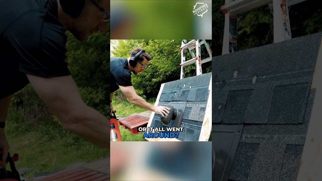 Roof Cap Durability Test Goes Wrong (It Doesn't Break) #construction #testing