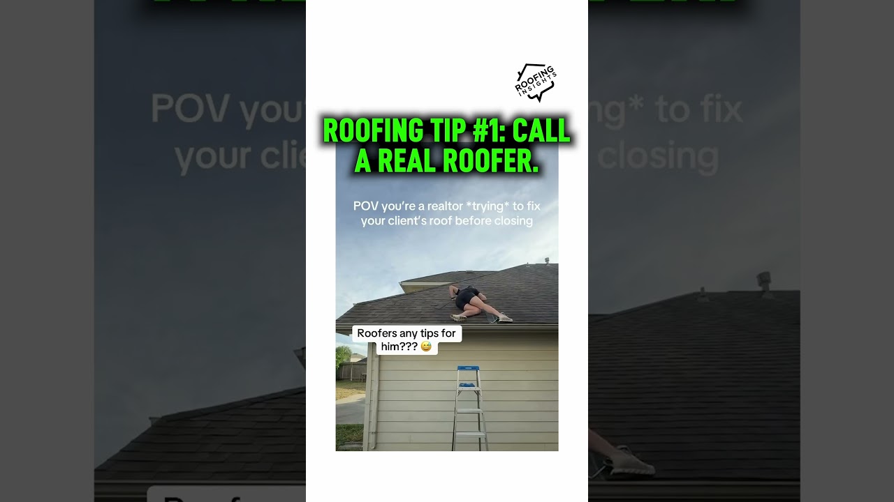 DIY Roof Fails Compilation 😂 #roofing #construction #diy