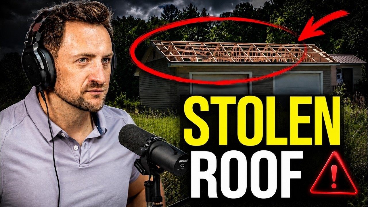 Georgia Man Steals Metal Roof