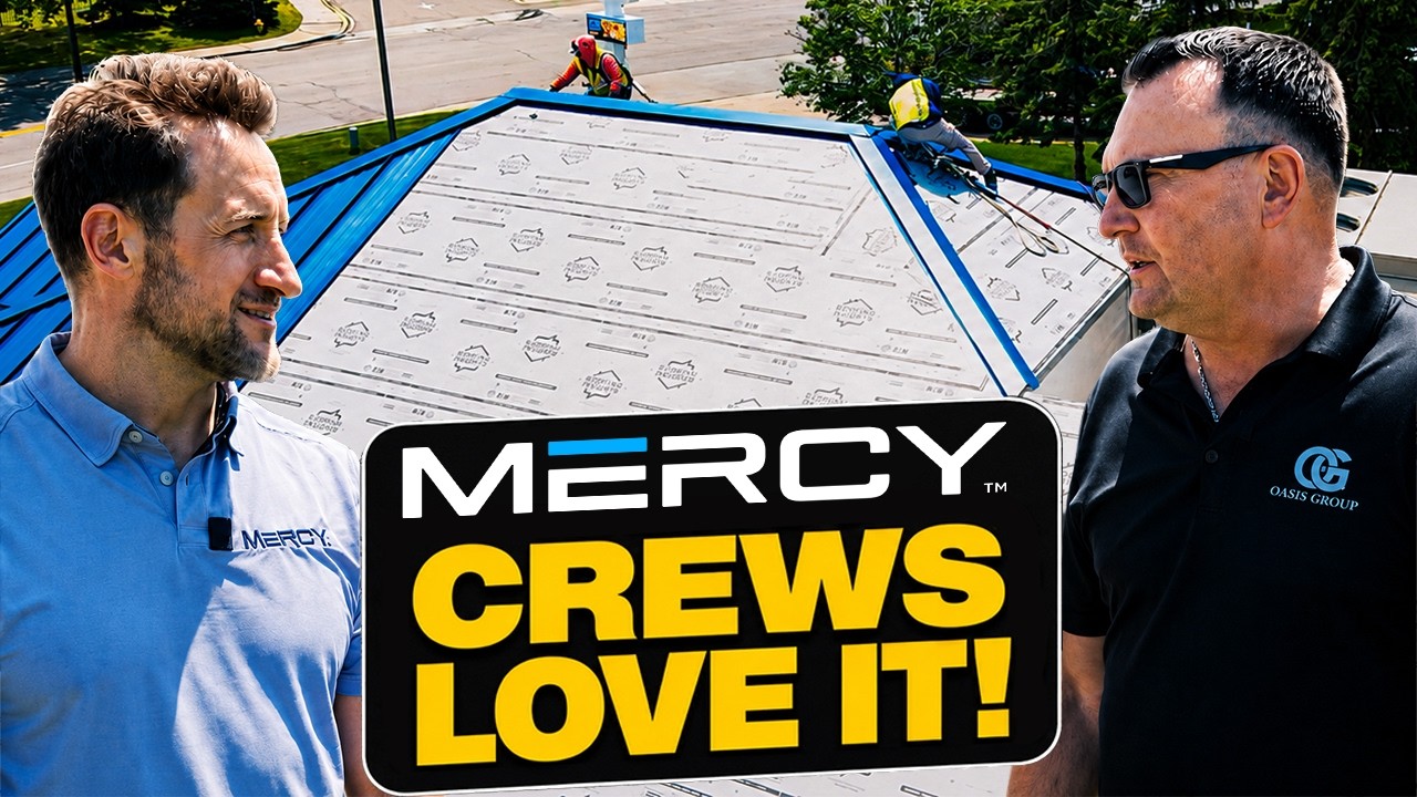 Culver's installed new Mercy product and roofers crews love it!