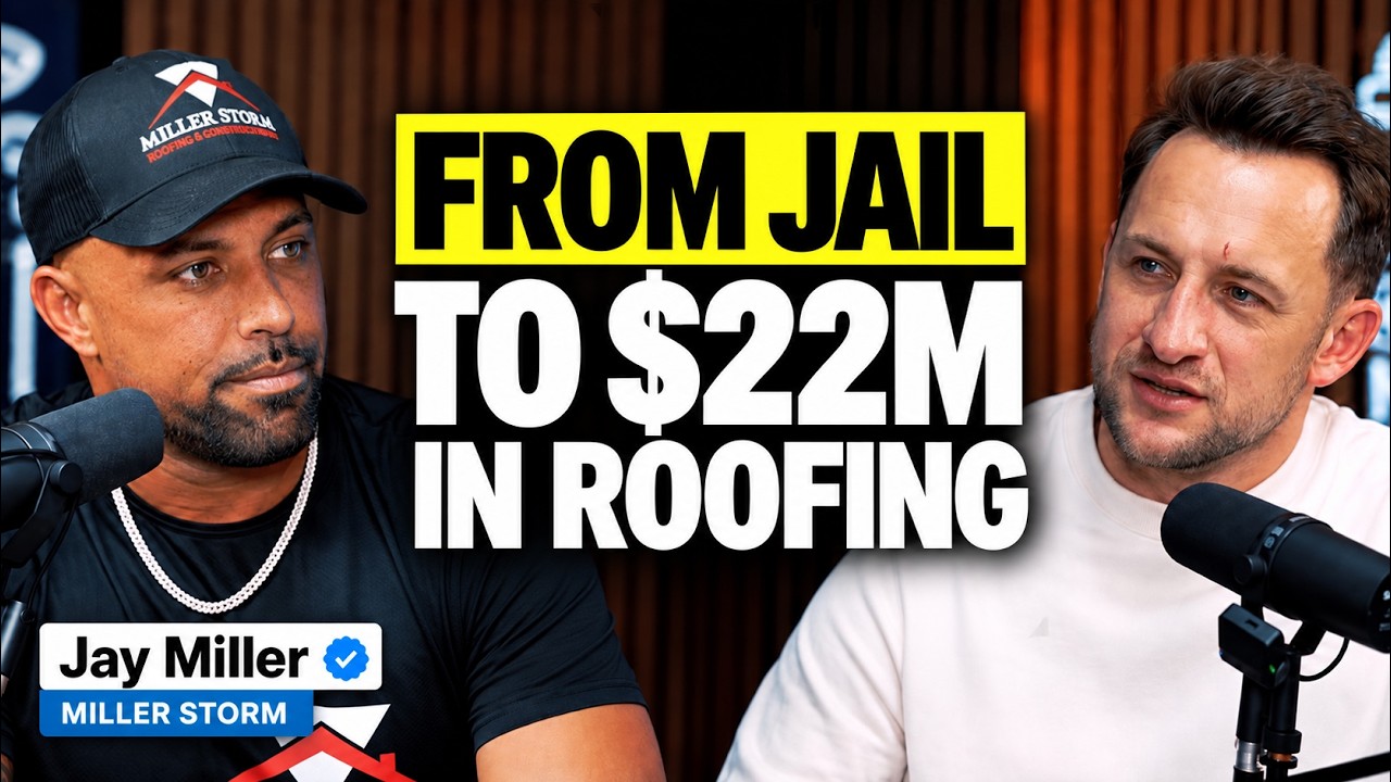 “I Sold Drugs My Entire Life” Now He Runs a $22M Roofing Company