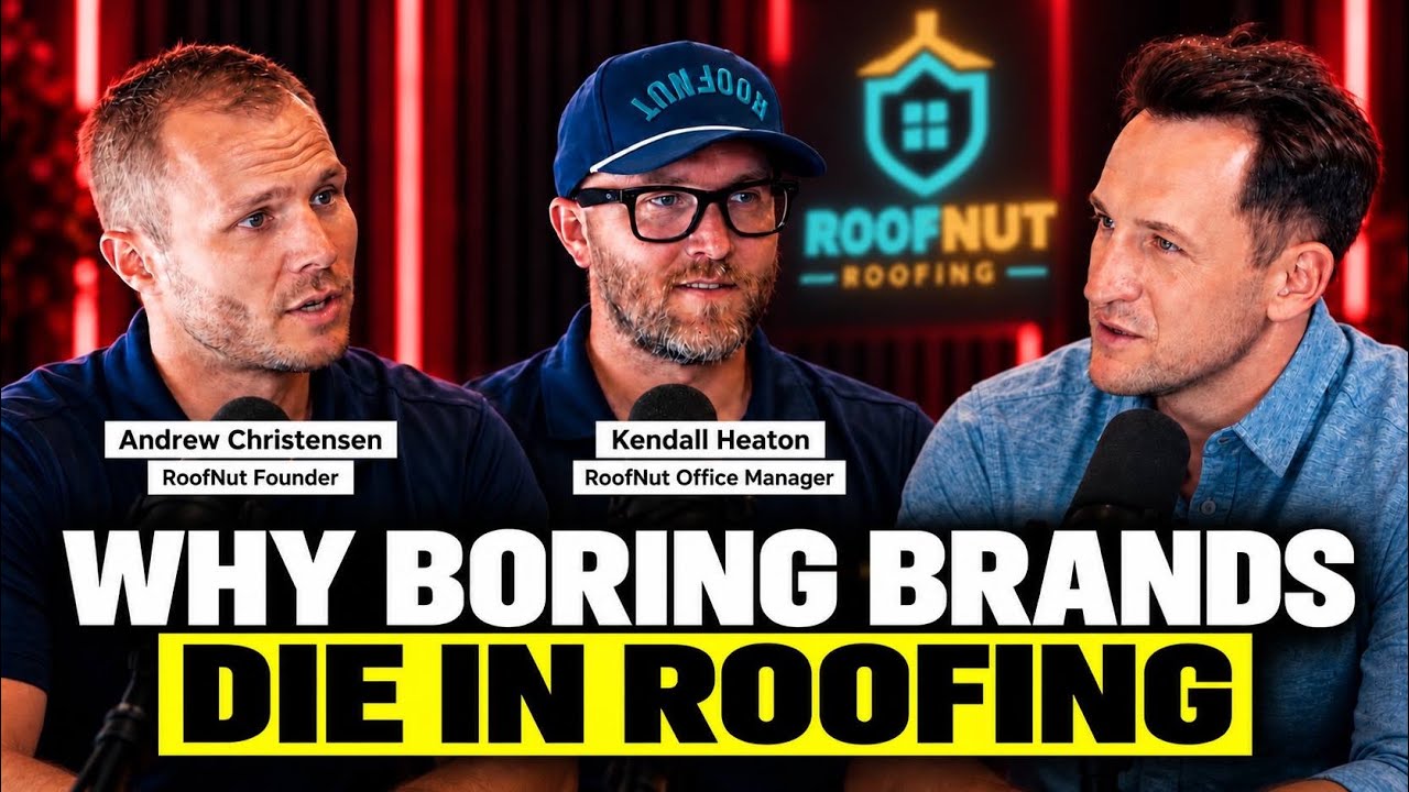 They Named Their Roofing Company RoofNut… And It Actually Worked
