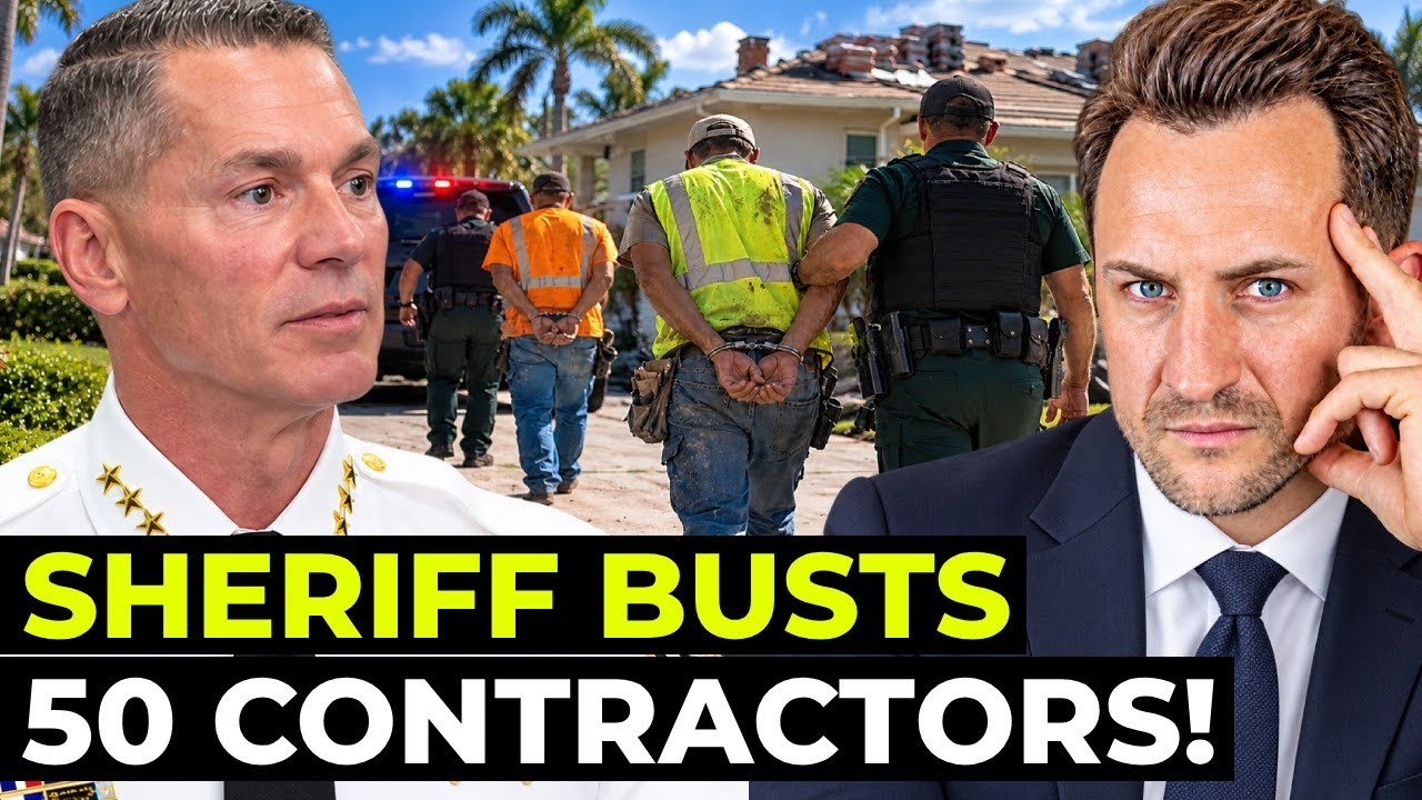 Florida's Biggest Contractor Bust: 50 Arrested - Don't Hire Until You See This