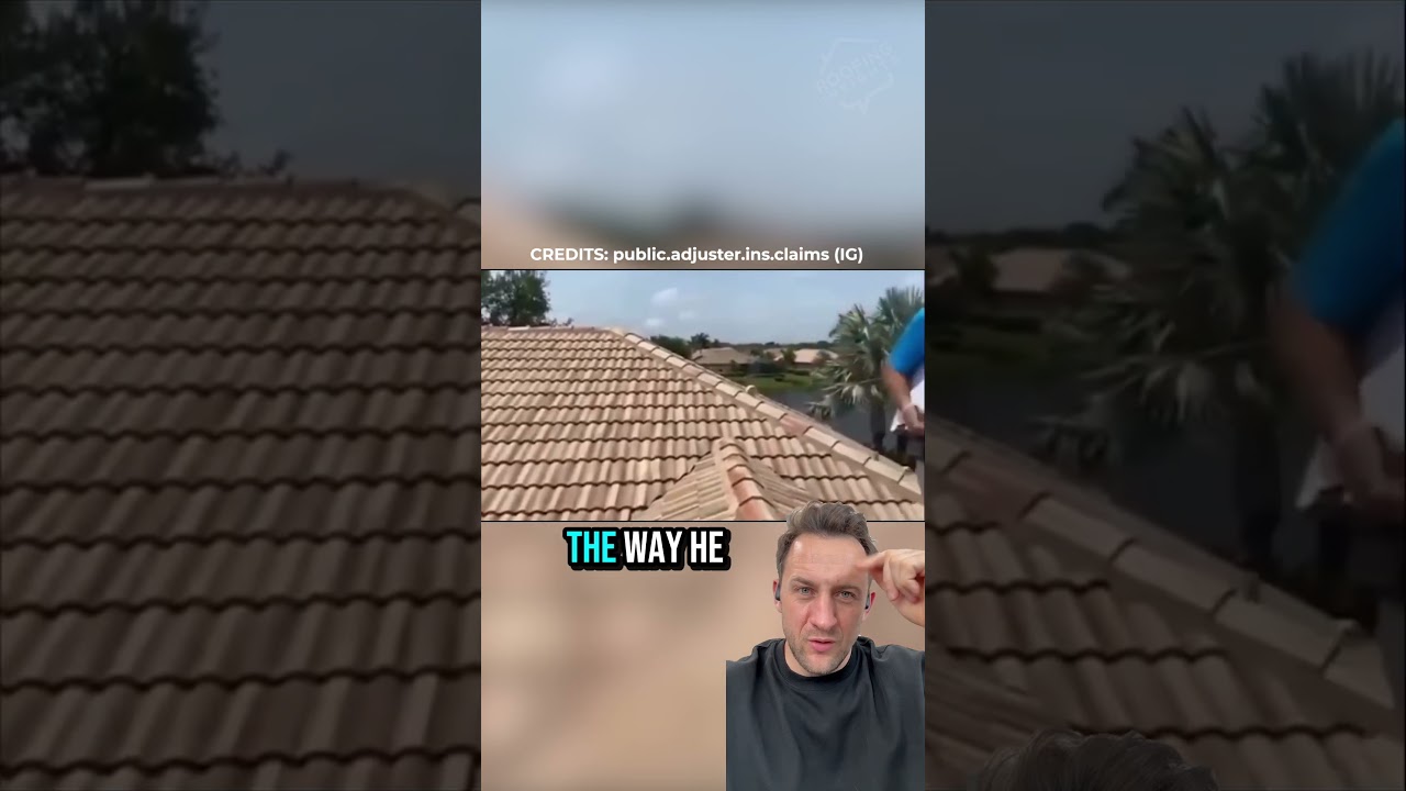 Insurance Adjuster Falls Off the Roof ...
