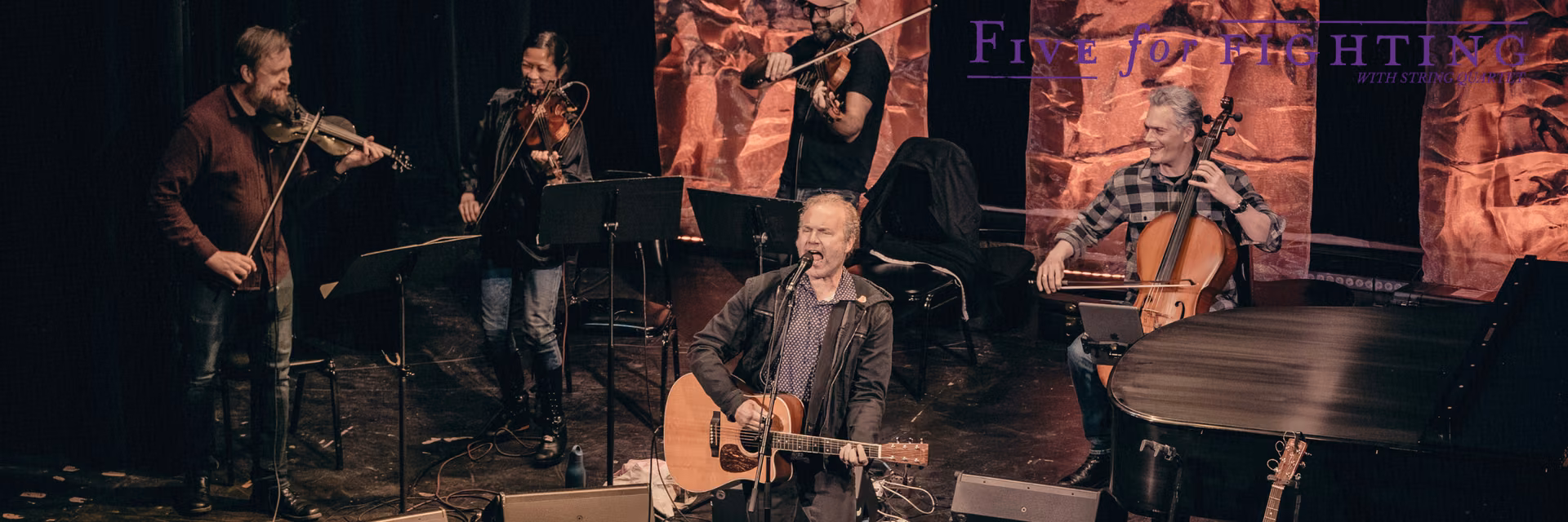 Five For Fighting w/String Quartet