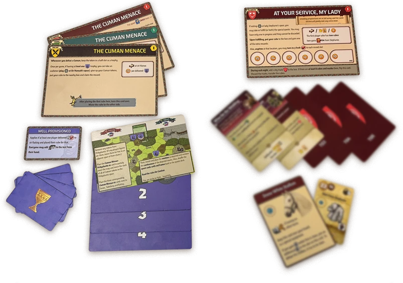 Board game storylines