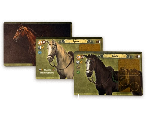 Board game horses