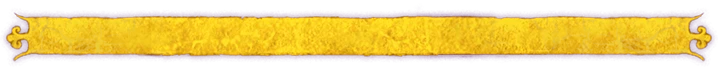 Golden banner