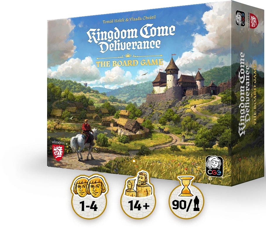 Box of Kingdom Come Deliverance board game