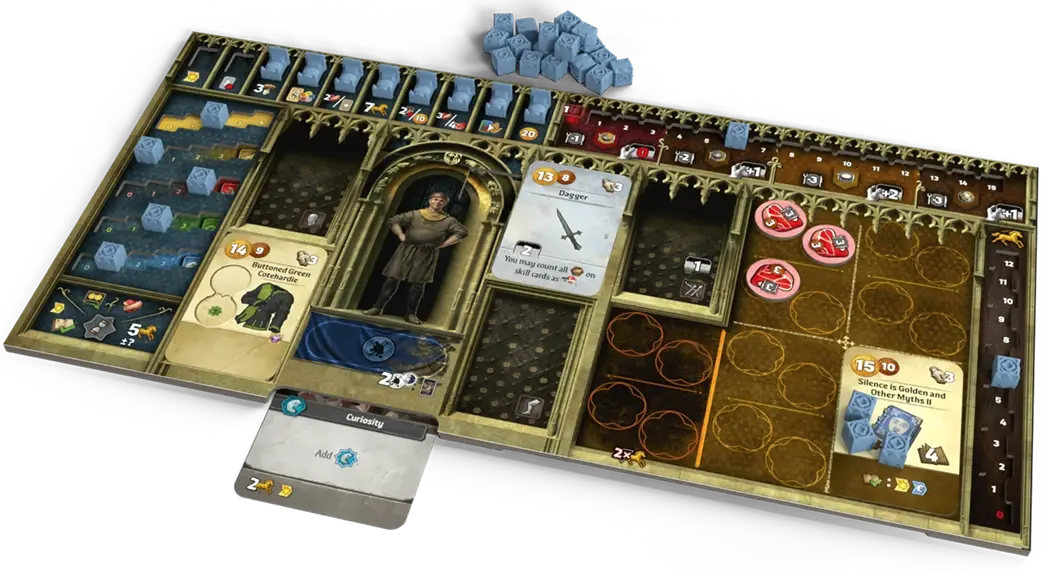 Board game player board