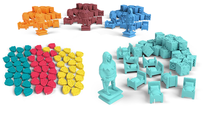 Board game tokens
