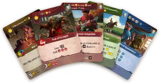 Board game cards
