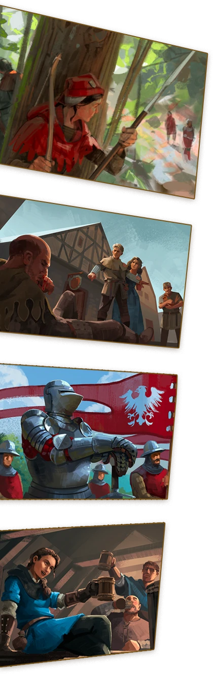 Board game illustration