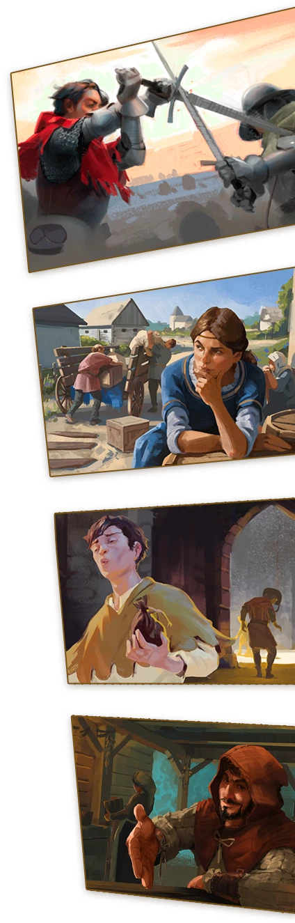 Board game illustration