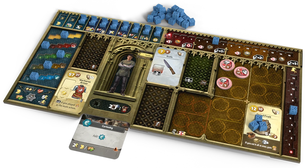 Board game player board