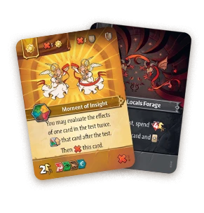 Board game cards - items