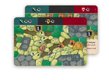 Board game cards - items