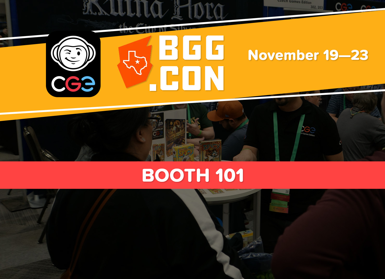 Meet CGE at BGG.CON 2025!