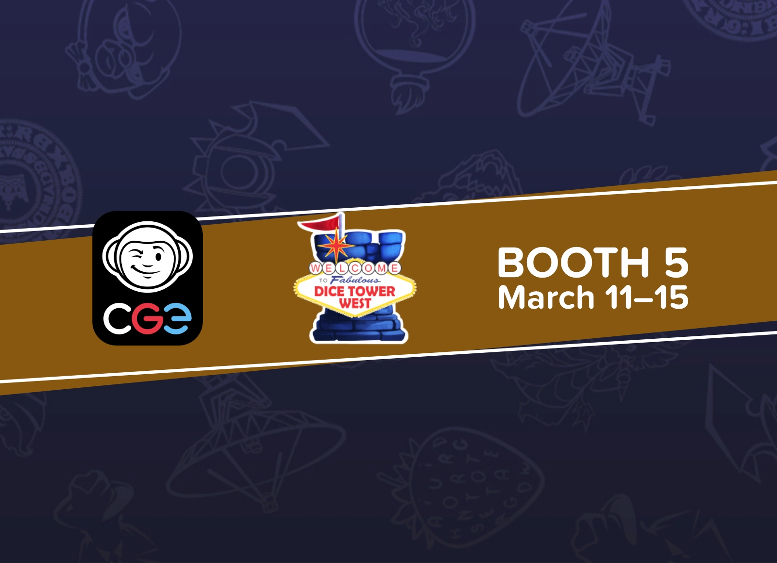 CGE at Dice Tower West 2026