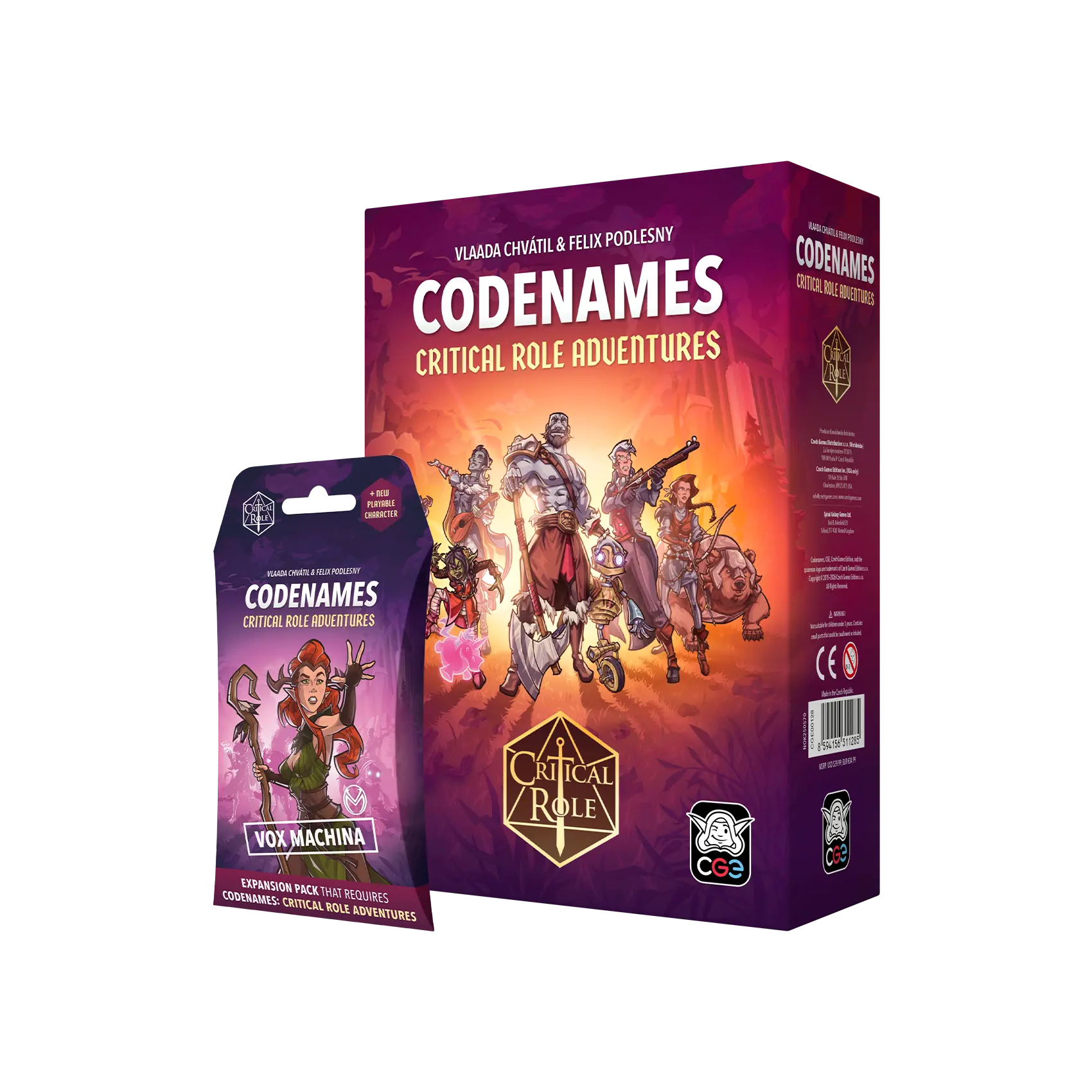 CODENAMES: Critical Role Adventures