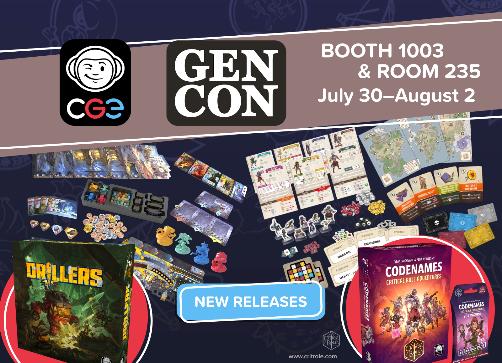 CGE at Gen Con 2026