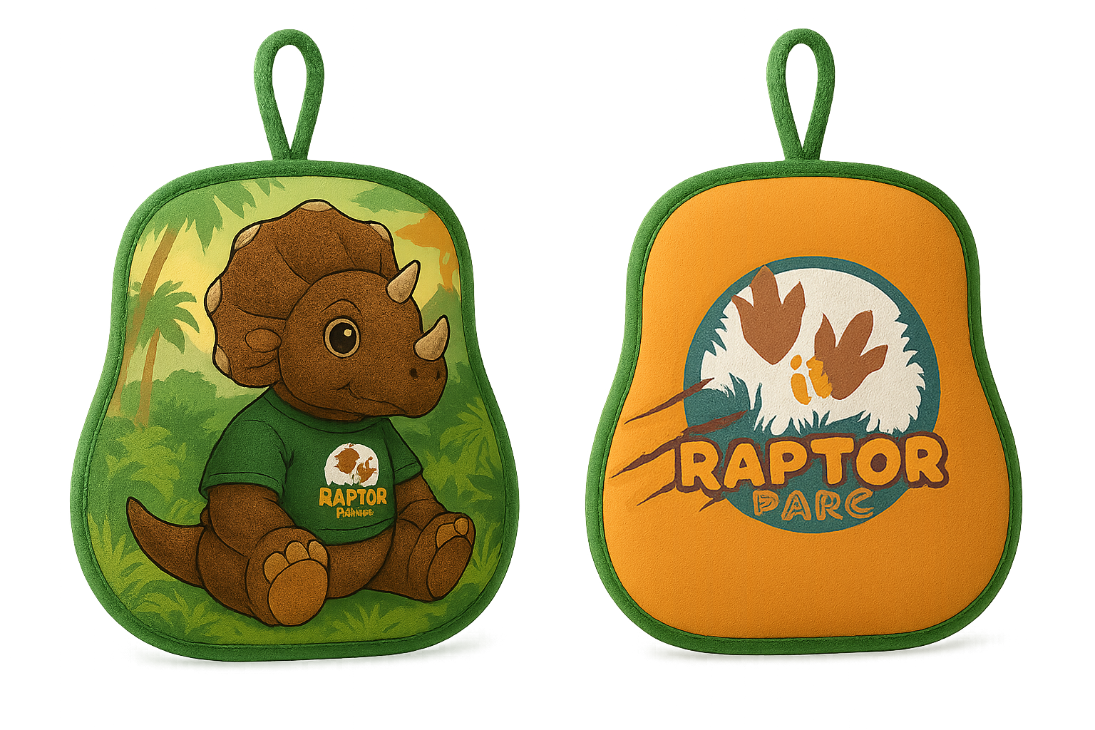 Mascotte entreprise en peluche — création sur mesure pour campings et tourisme