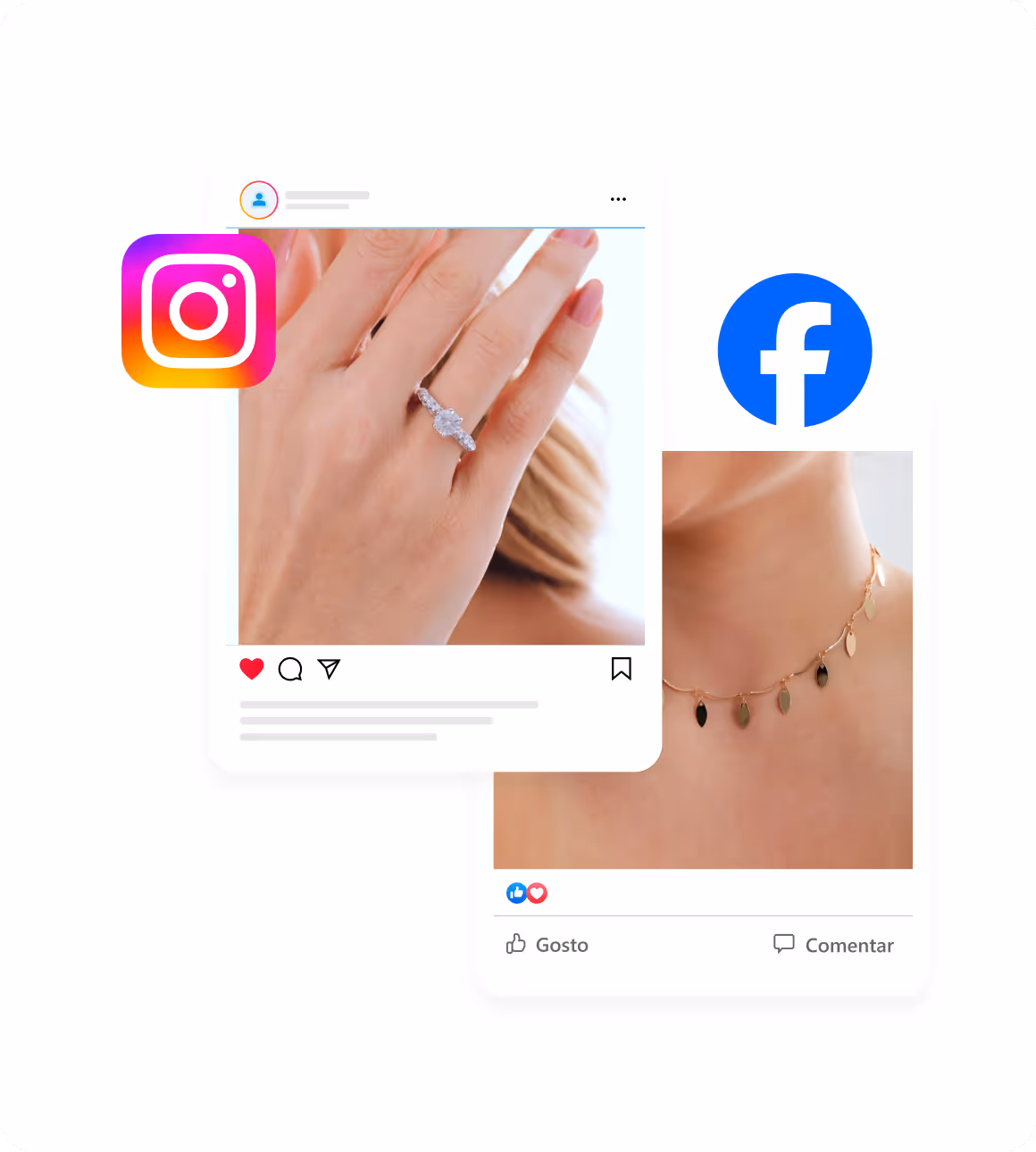 Integração de catálogo de produtos para vendas no Instagram e Facebook