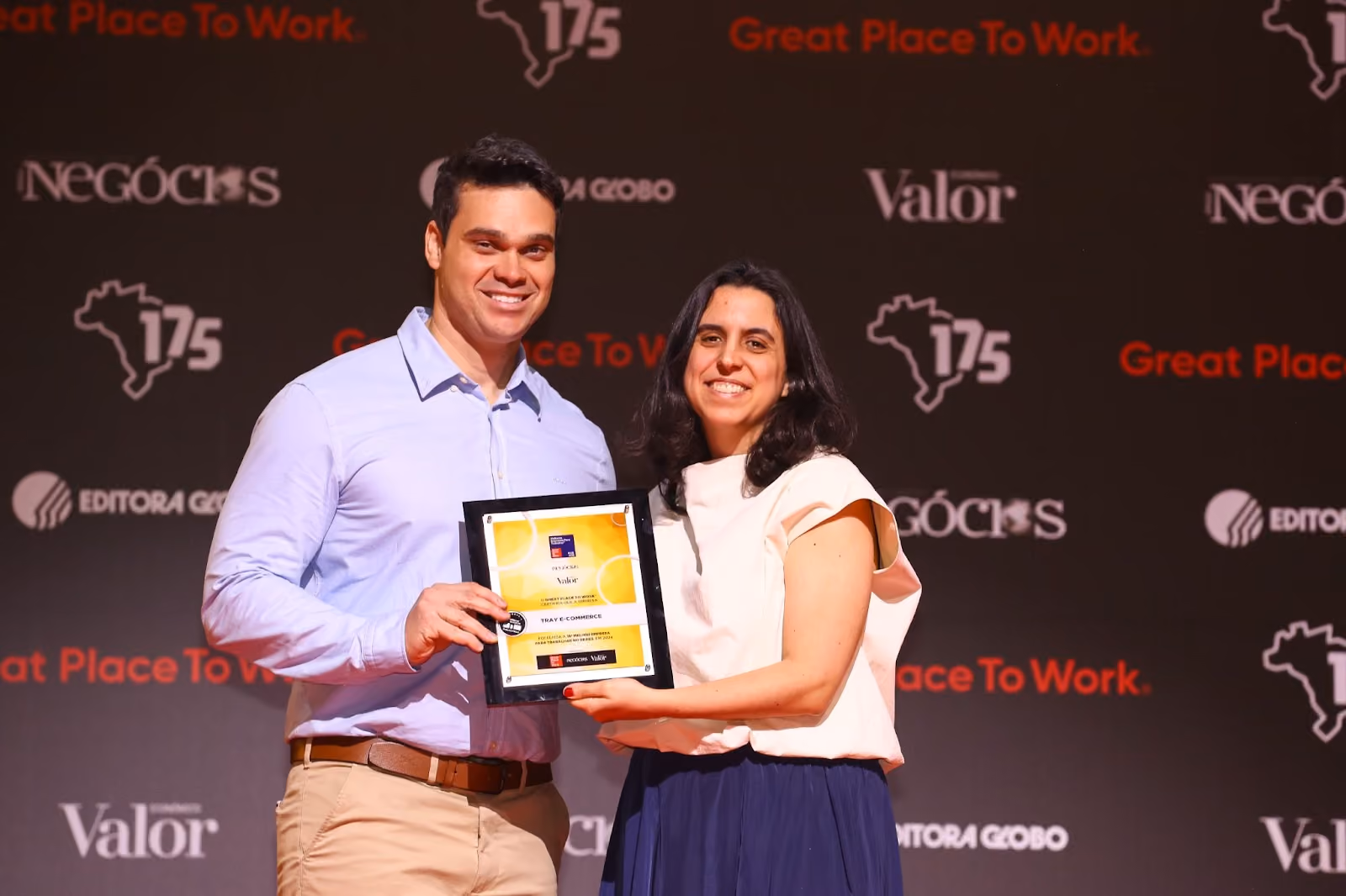 Tray recebe certificação GPTW como uma das melhores empresas para trabalhar em 2024