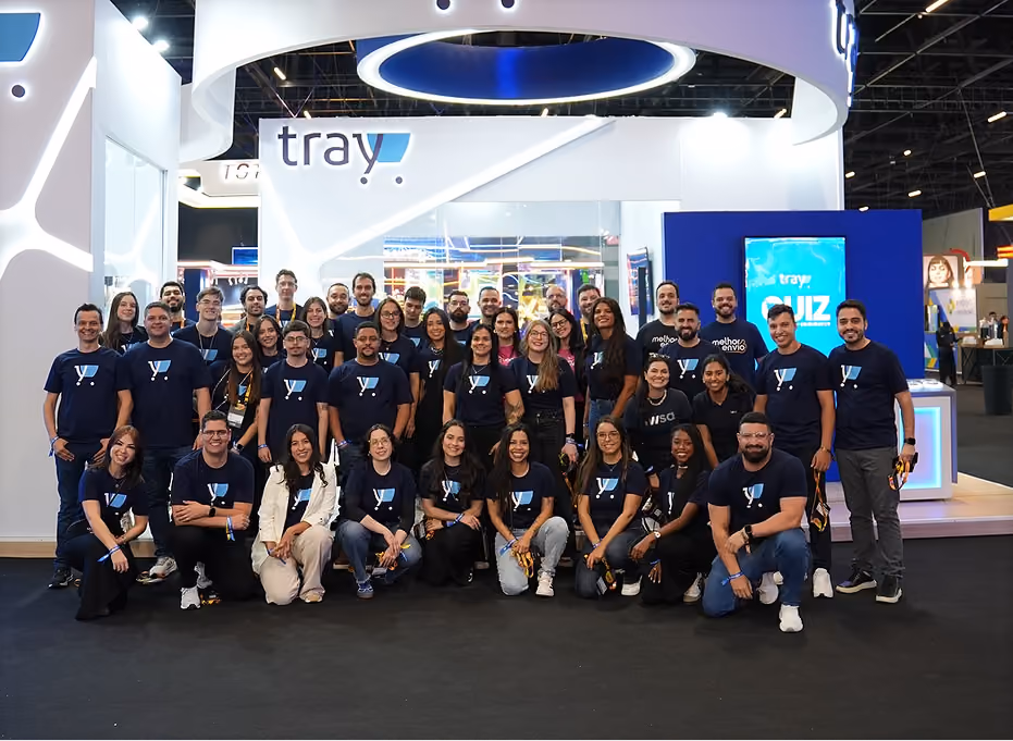 Equipe Tray em 2025 com foco em inteligência artificial e automação de e-commerce