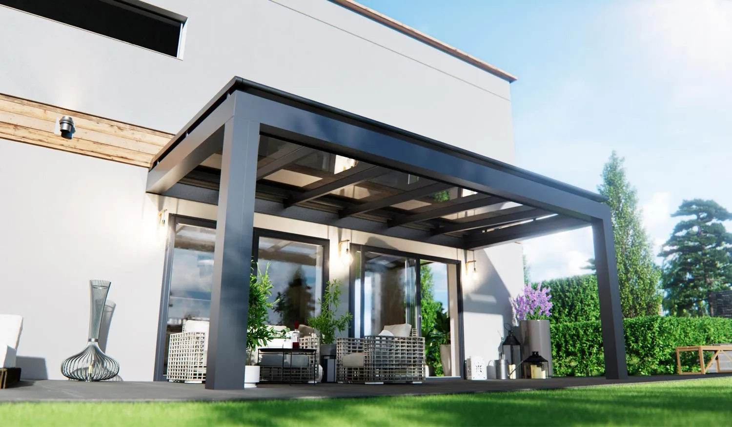 PrimePlus Terrassenüberdachung von VK Alu-Design in Ahlen