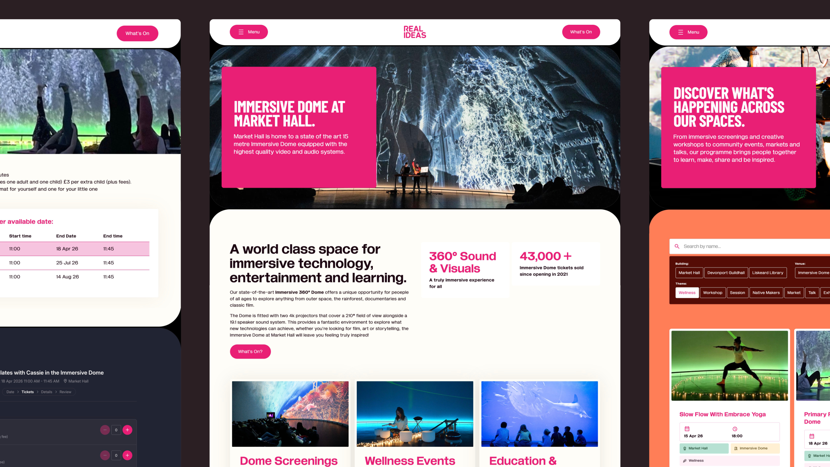 REAL-ImmersiveDome-Landing