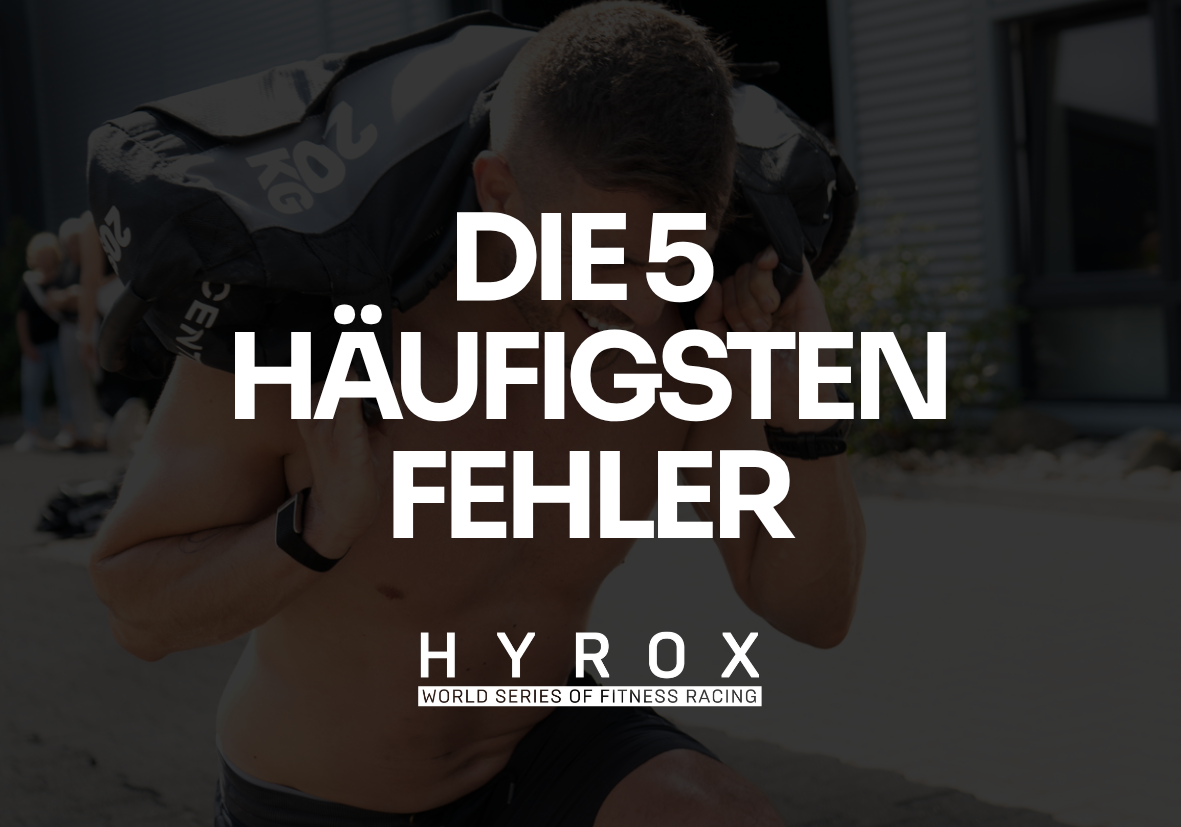 HYROX: Die 5 häufigsten Anfängerfehler – und wie du sie vermeidest