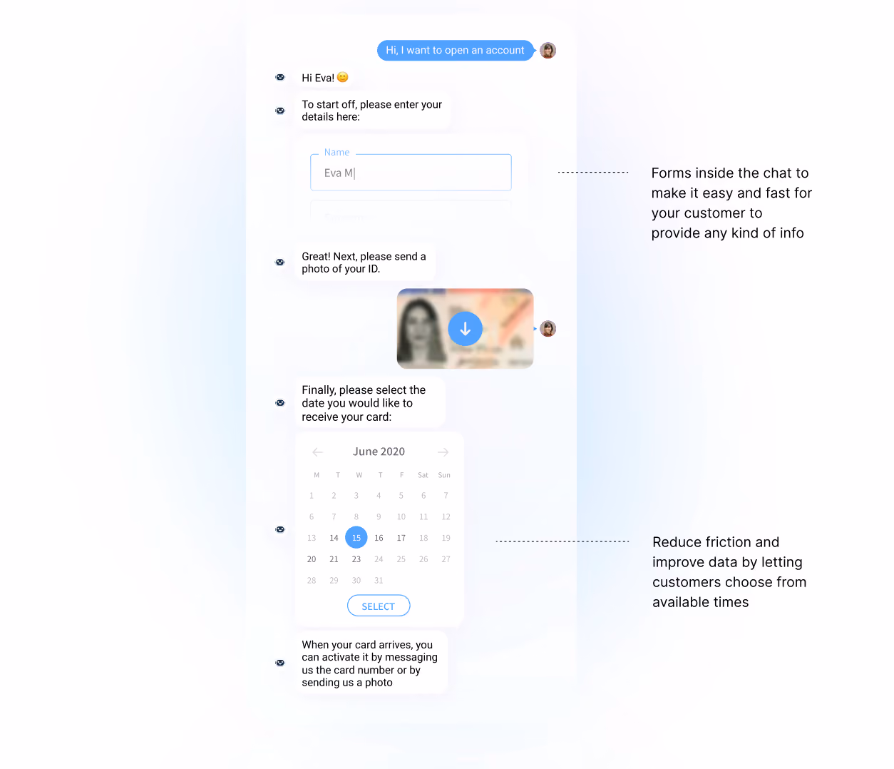 strong authentication banking whasapp api