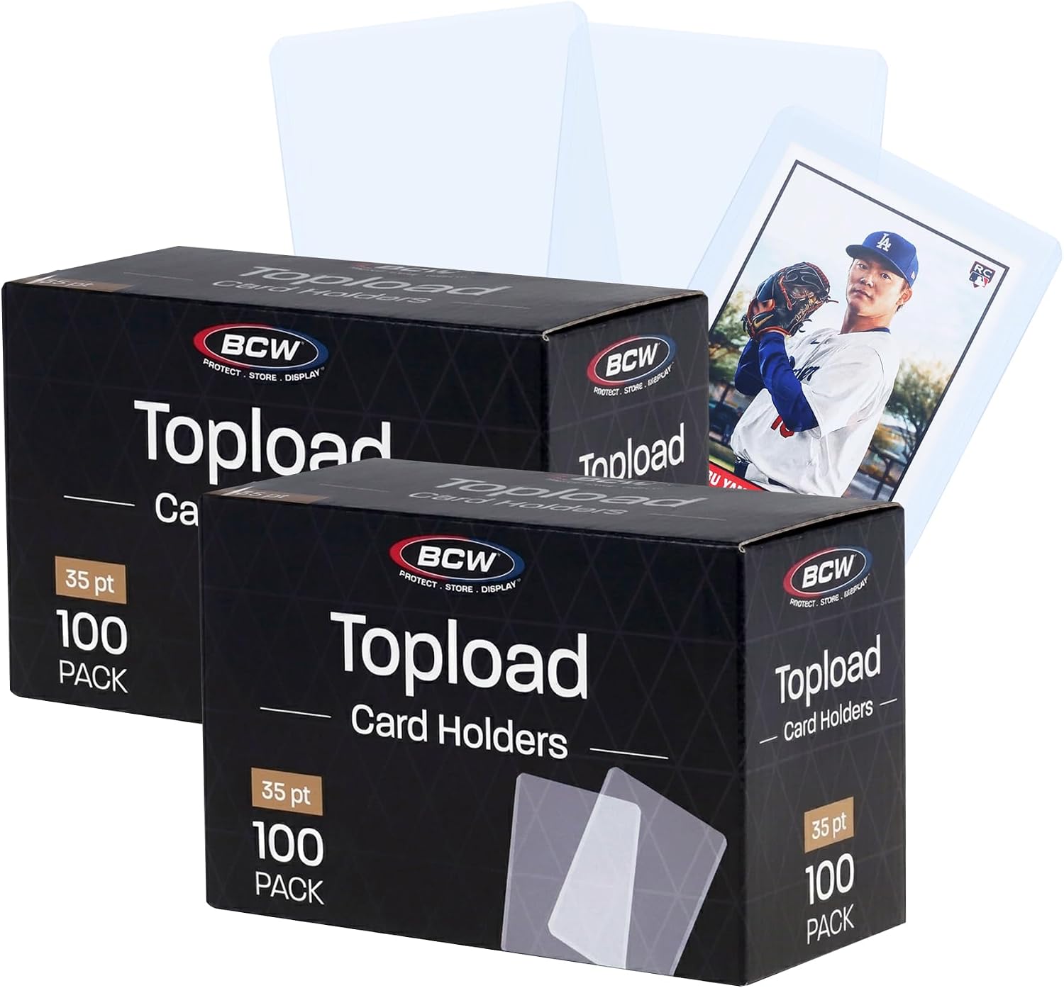 BCW 3x4 Toploaders, 200 Count
