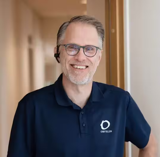 Kjell Inge Spetz, IT-chef på Orvelin