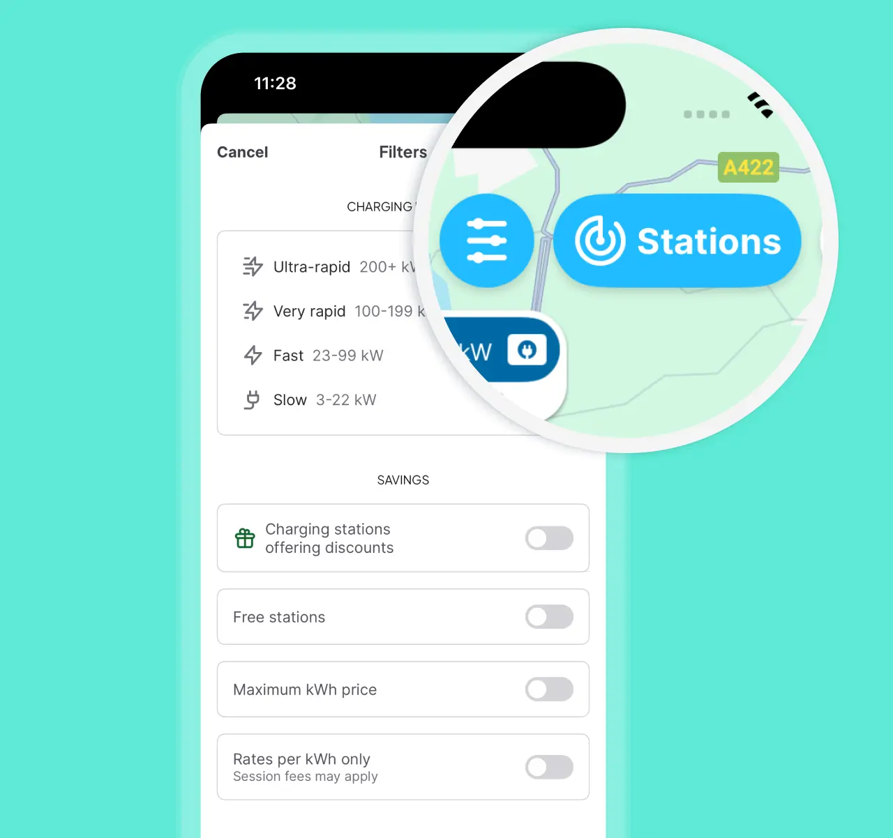 Fine-tune your search for alternative stations