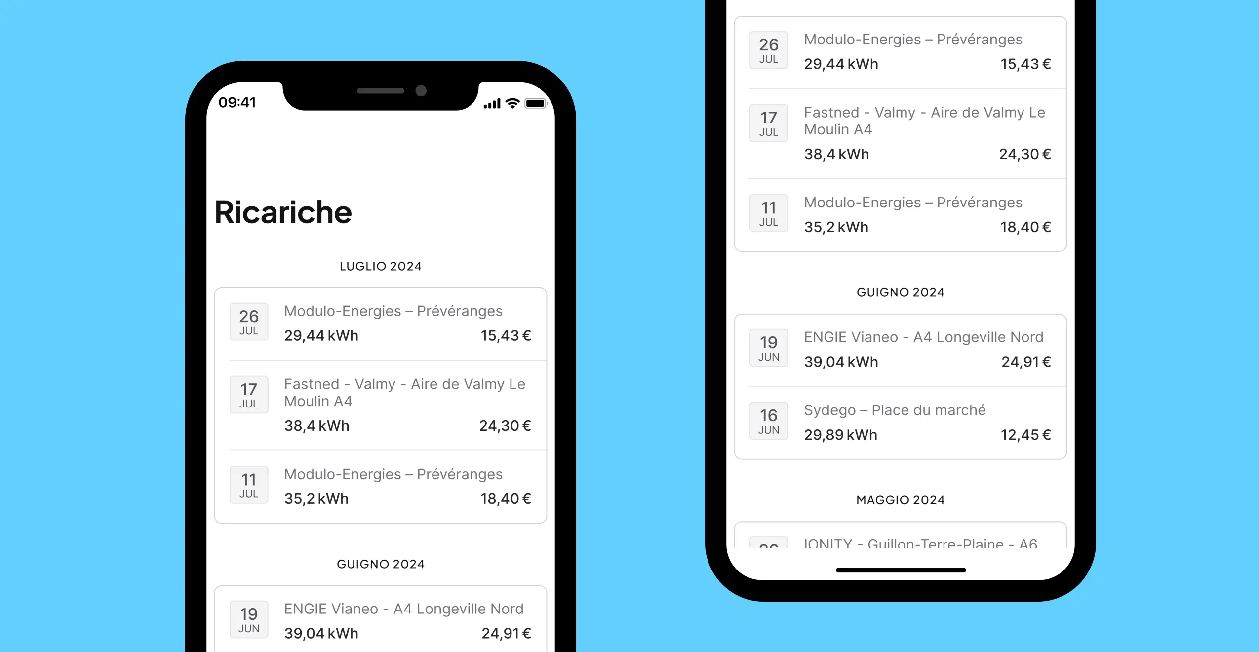 Chargemap Pass : Gestione